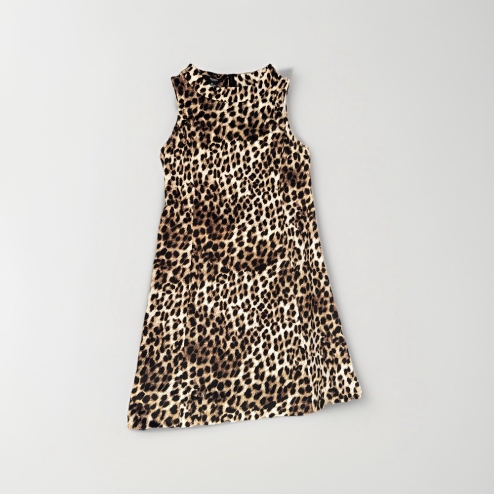 Alfani Leopard Print Midi Dress